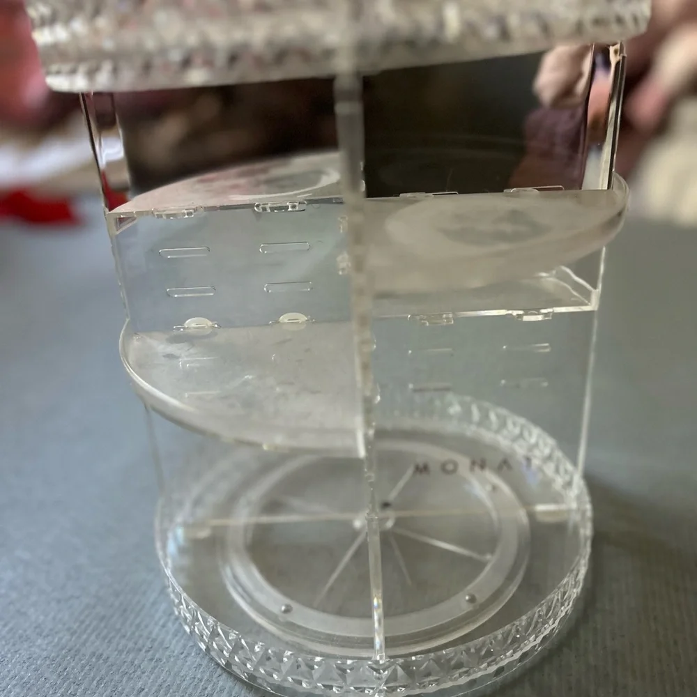 Monat (Modern Nature) Clear Rotating Organizer